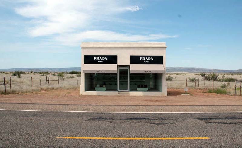 Prada Marfa Valentine