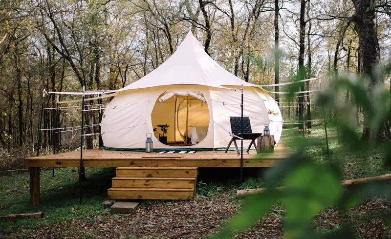 Yurt - Hill Country Glamping