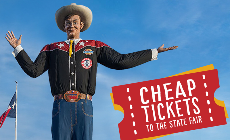 Cheap Tickets to the State Fair of Texas - Hither and Yonder - Shop Across Texas
