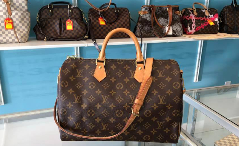 Louis Vuitton Monogram Neo Noe Blue - Meme's Treasures