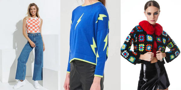 2022 Fall Fashion Finds, Colorful Sweaters