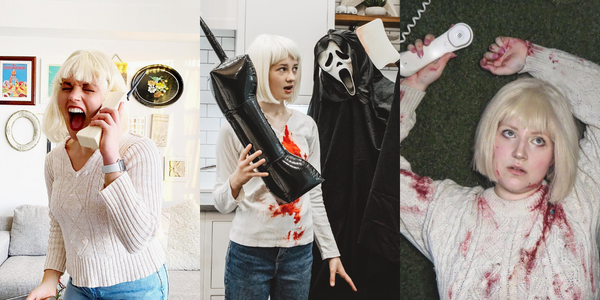 Halloween costumes from your closet, scream