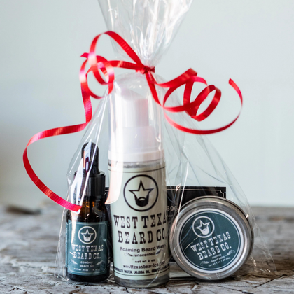 Get ready for a skin care routine that’ll have him rockin' around the Christmas tree. Each set includes a beard oil, beard balm, and beard wash – just what the big guy up North uses!