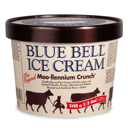 You can ship four half-gallons of the oh-so-humble “Best Ice Cream in the Country” to your underprivileged friends who can’t get Blue Bell in their neck of the woods.