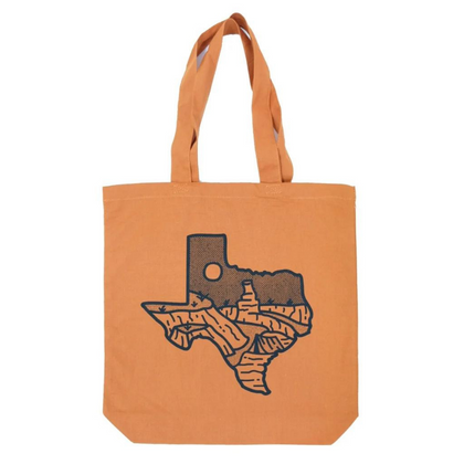 Carry the spirit of Texas with you wherever you go with this adorable Palo Duro Canyon tote made locally in Amarillo.