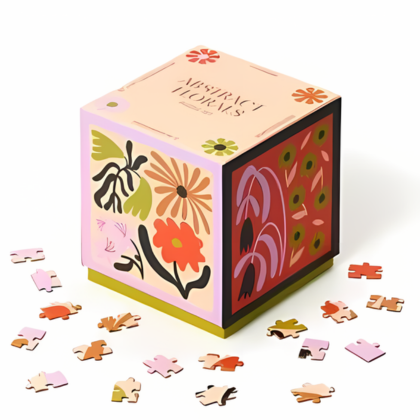 Abstract Floral Puzzle