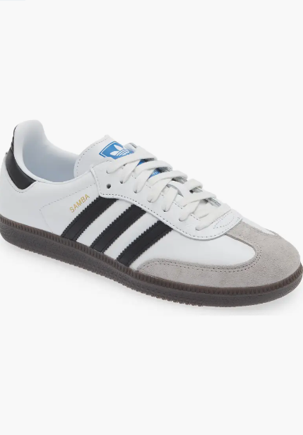 adidas gazelle silver green womens Adidas Womens Samba OG Shoes – Extra Butter main image 1