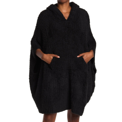CozyChic® Ribbed Hooded Poncho