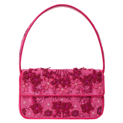 STAUD Tommy Floral Shoulder Bag